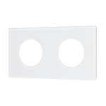 Рамка стеклянная FRM-GLARE-GC-2-WH (Arlight, -)