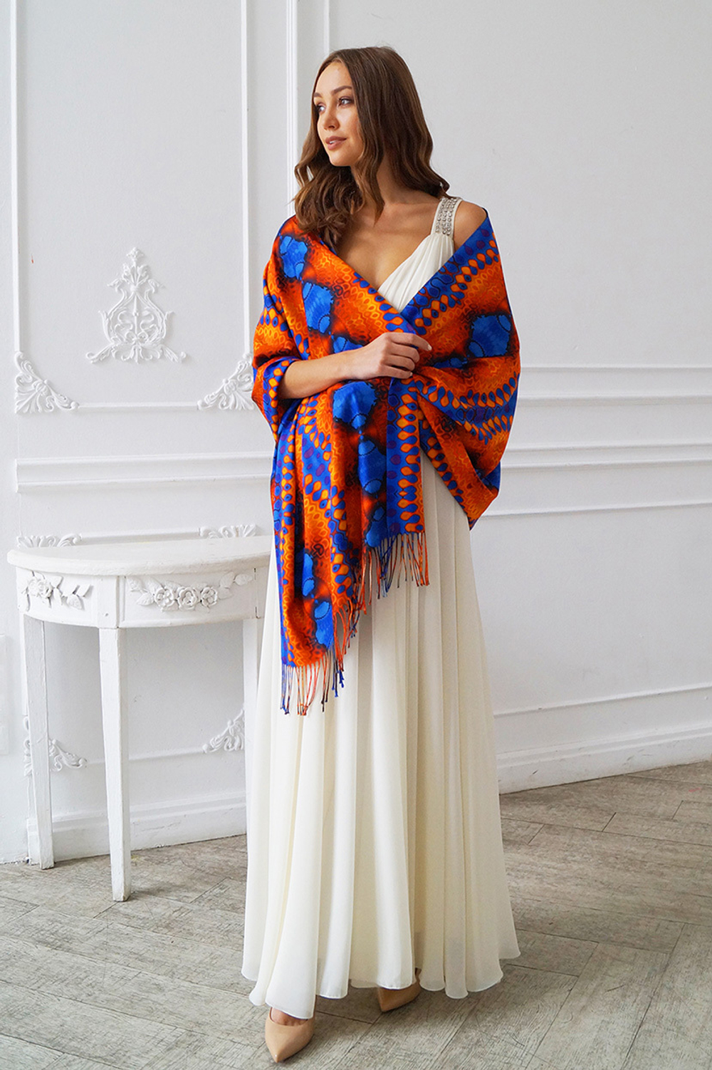 LIGVIANNI Палантин Kerchief Seashell