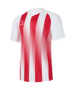 Футболка игровая Jogel Camp Striped Jersey-K, красный R2/белый 00