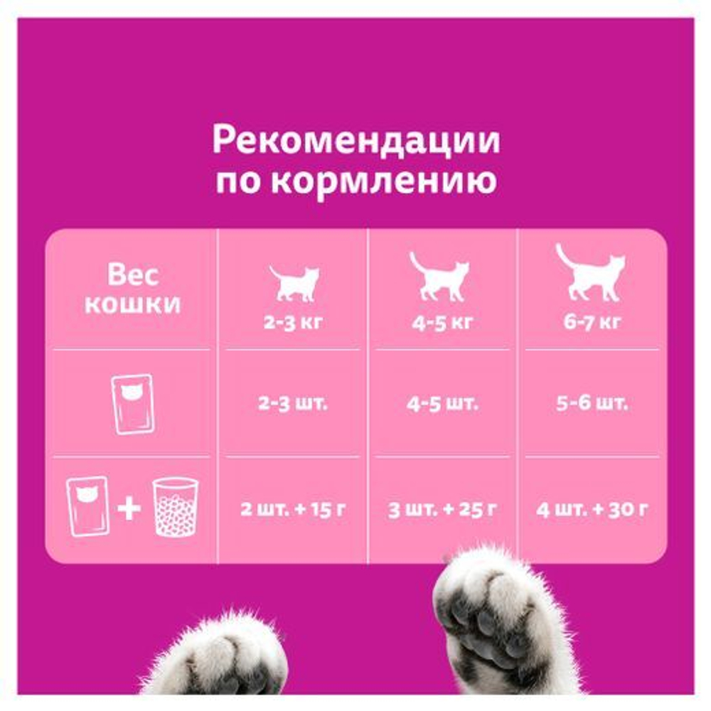 Желе Телятина/ягнёнок/овощи, 75г влажный корм для кошек Особое удовольствие Whiskas