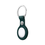 Тканевый брелок с заводным кольцом Apple FineWoven Key Ring для AirTag, Dark Green (Темно-зеленый)