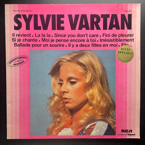 Sylvie Vartan ‎– Sylvie Vartan (Франция)