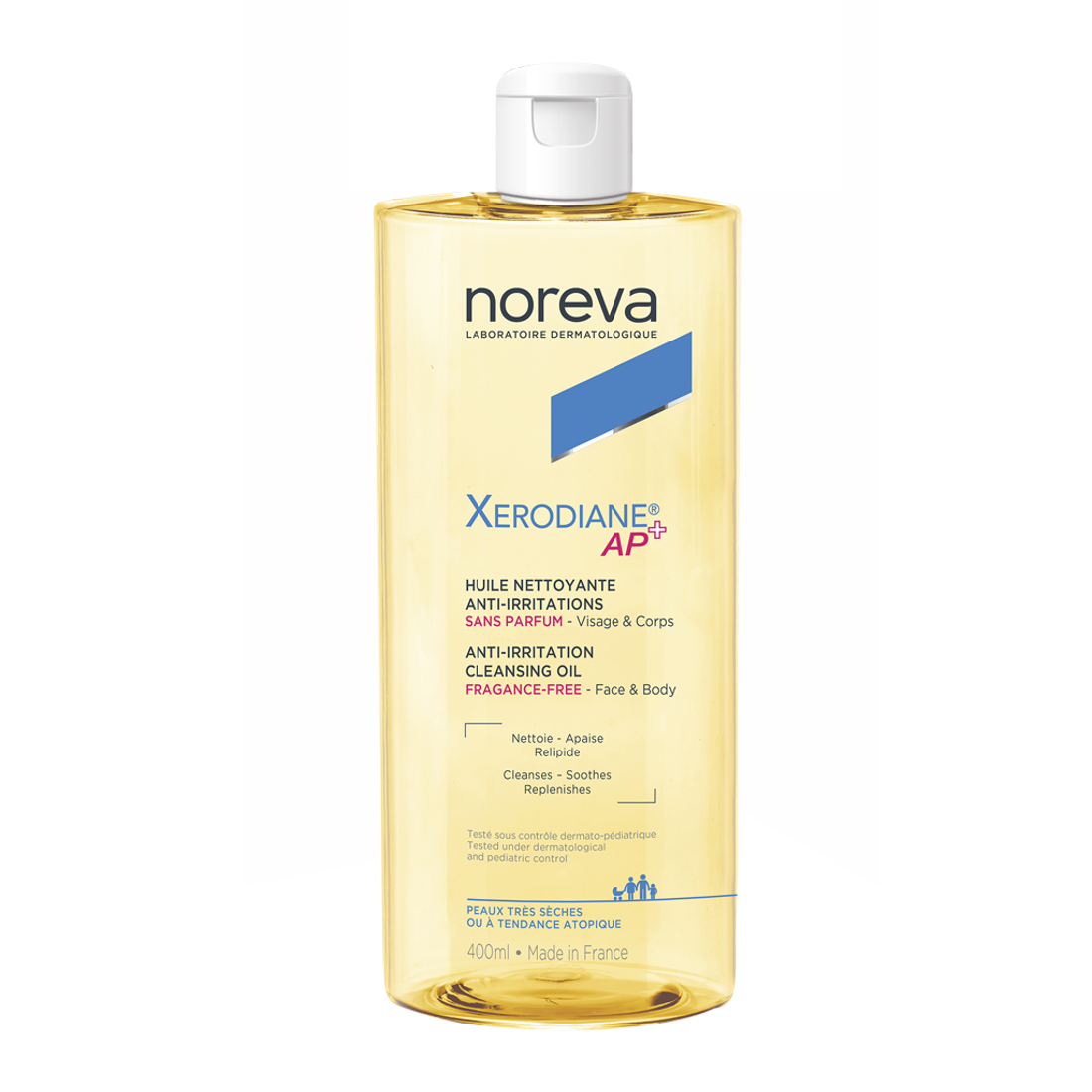 Масло очищающее Noreva Xerodiane AP+ Huile Nettoyante Anti-Irritations 400 мл