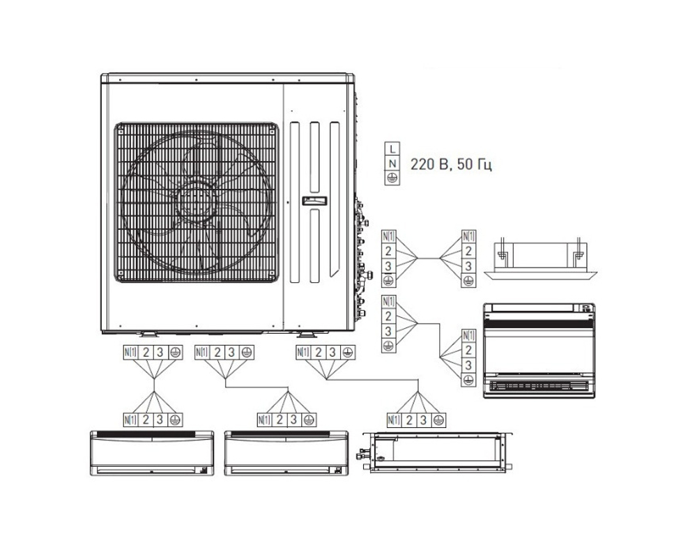 Наружный блок Tosot T42H-FMA/O2 inverter
