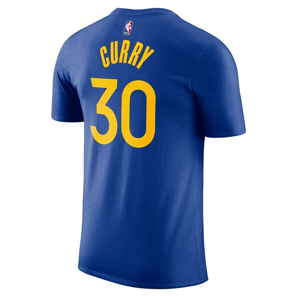Баскетбольная мужская футболка Men's Nike NBA T-Shirt Golden State Warriors - Stephen Curry Баскетбольная мужская футболка Men's Nike NBA T-Shirt Golden State Warriors - Stephen Curry