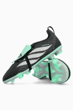 Бутсы adidas Predator Club FT Elastic Laces FG/MG Junior - черный