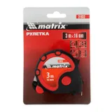 Рулетка Status 3 fixations,3 м х 16 мм,двухкомпонентный корпус,3 фиксации ленты Matrix — фото 5