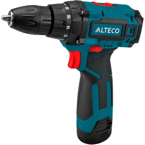 АККУМУЛЯТОРНАЯ ДРЕЛЬ-ШУРУПОВЕРТ CD 1210.1 X2 12V ALTECO 33503