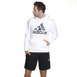 Мужская кофта теннисная adidas Camo Hoody Men - White