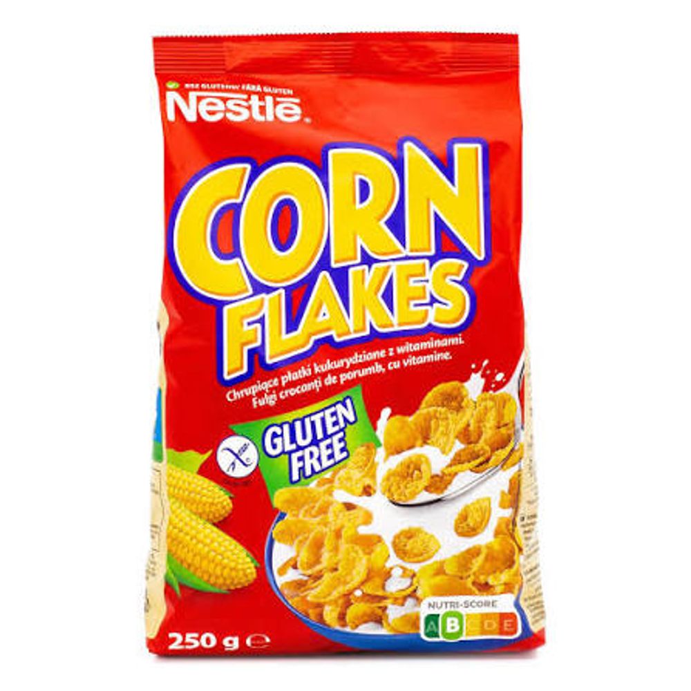 Завтрак Nestle Corn Flakes 250гр (20) пакет