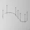 Шинопровод Busbar trunkings Flarity TRX154-2SR-D1200-B Maytoni