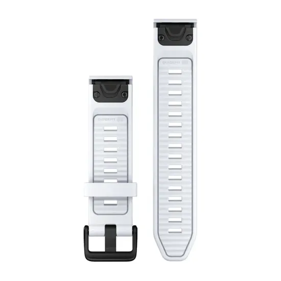 Ремешок Garmin QuickFit 20 мм бело-серый силикон 010-13391-01
