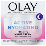 Olay, активный увлажняющий ночной крем для упругости кожи, 56 мл (1,9 жидк. унции)