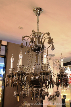 BACCARAT-ZÉNITH-CHANDELIER-12-lights-black