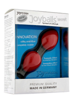 Красные вагинальные шарики Joyballs Secret (Цвет: красный)