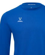 Лонгслив тренировочный JÖGEL DIVISION PerFormDRY Training CVC LS Z2, синий
