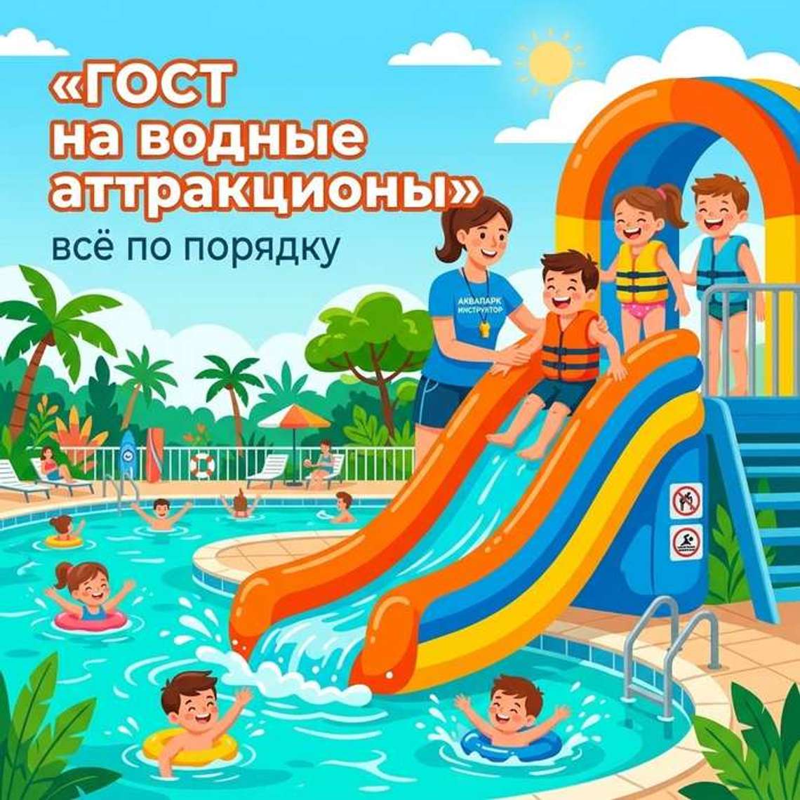 Единые ГОСТ на водные аттракционы с 2026 года: всё по порядку и всё понятно