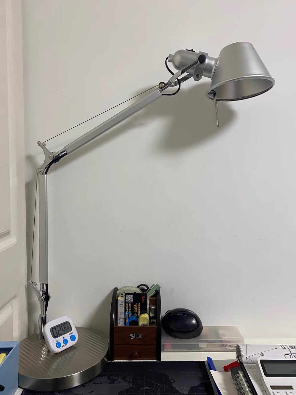 Table design lamp Tolomeo Micro by Artemide