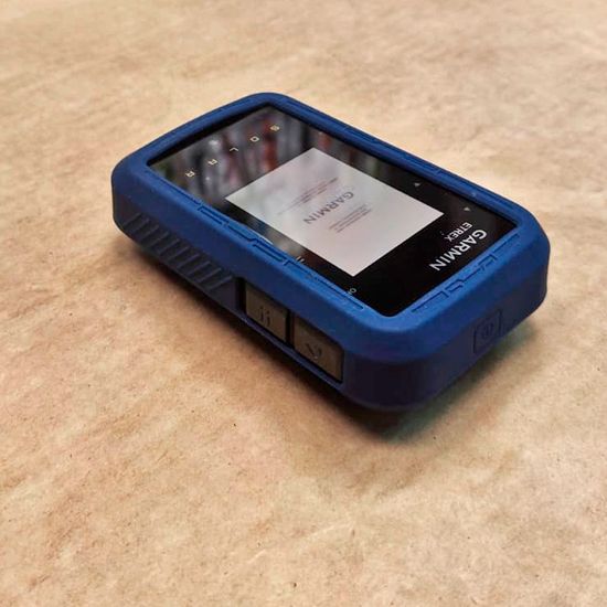 Чехол для Garmin eTrex Solar силикон (Т.Синий)