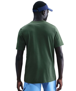 Мужская теннисная футболка Nike Court Dri-Fit - green