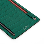 Smythson Кейс для документов Multi-Zip Case in Mara, Cerulean