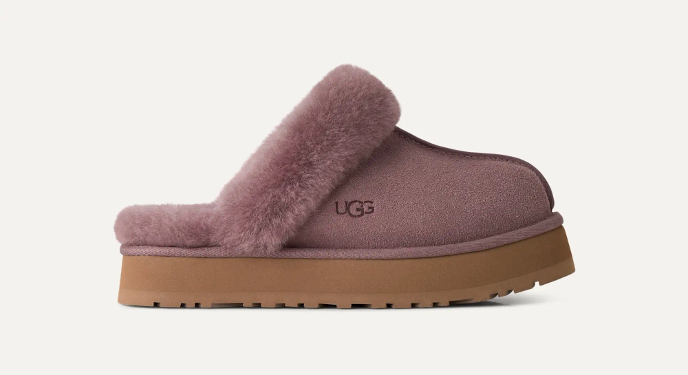 UGG Тапочки Zapatillas Disquette, пыльно-розовый