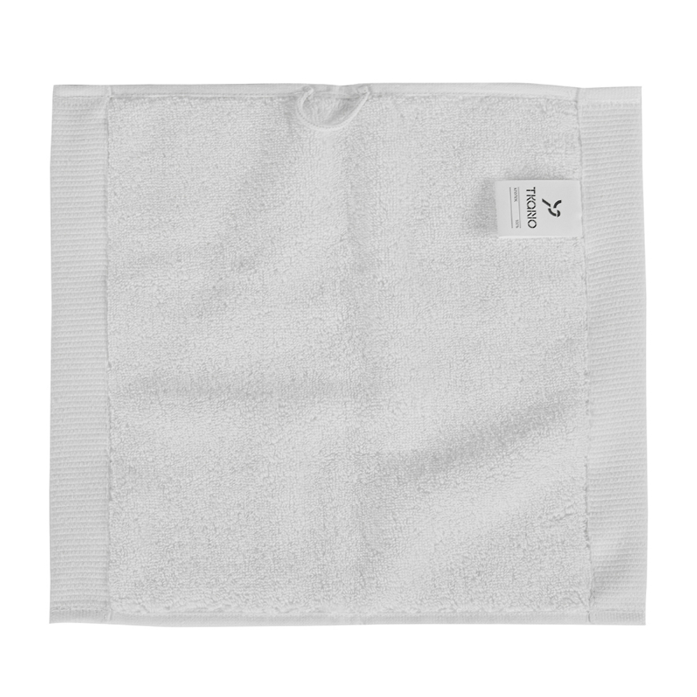 Полотенце 30х30 Tkano Essential белое