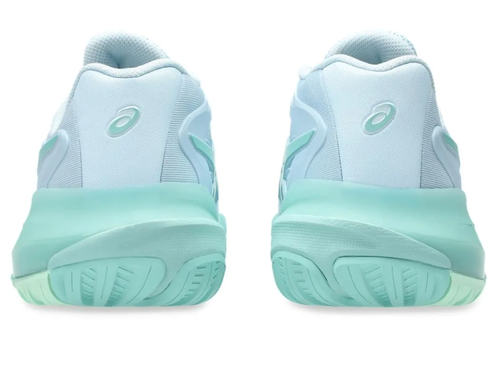 Женские теннисные кроссовки Asics Gel-Resolution X - light blue/oasis green