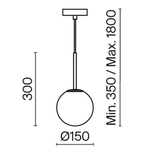 Подвесной светильник Maytoni Basic form MOD321PL-01W
