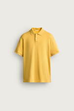 ТОЛСТОВКА-ПОЛО КЛАССИЧЕСКОГО КРОЯ С КОРОТКИМИ РУКАВАМИ — ZARA