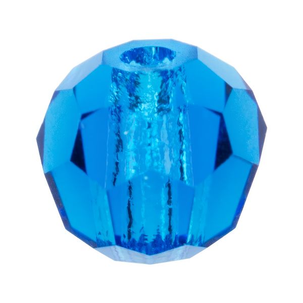 Бусины стекло ⌀4 мм, 24 шт, синий/cap.blue, Preciosa 451-19-602
