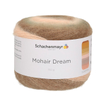 Пряжа "Mohair Dream" 00080 Бежевый/коричневый/серый