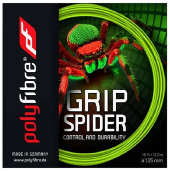 Теннисные струны Polyfibre Grip Spider (12,2 m) - зеленый