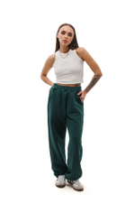 Джоггеры Q2ZA People oversize (зелёный)