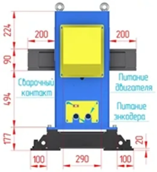 Промышленный сварочный робот CRP RH18-20