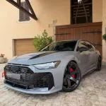 Карбоновый обвес для AUDI RS6 AVANT C8 GT 2024+ Ауди аэродинамический тюнинг