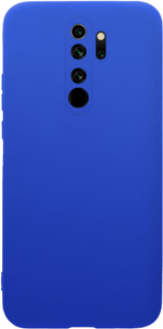 Мягкий Soft Touch чехол из силикона для XIAOMI REDMI NOTE 8 PRO с бархатной подкладкой