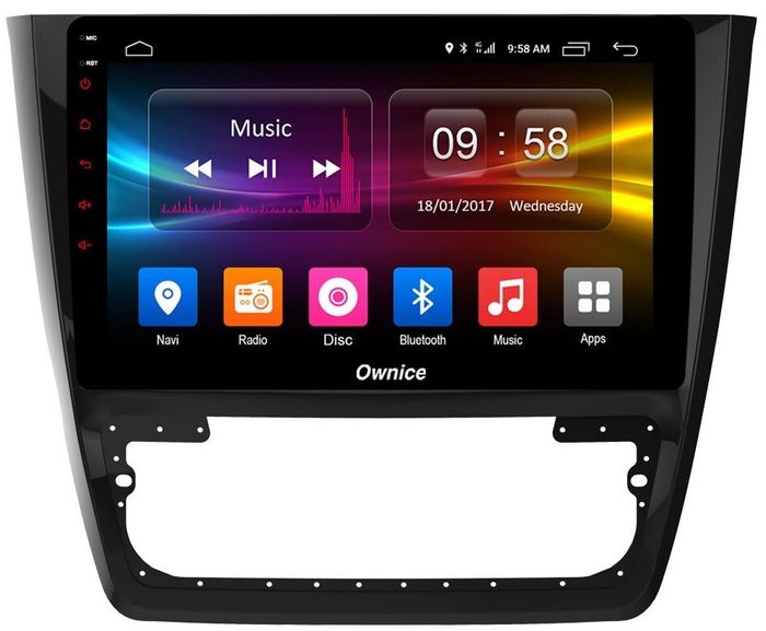 Магнитола для Skoda Yeti 2009-2018 (кондиционер) - Kuberg OL-1919 IPS, Android 10, 4G SIM-слот