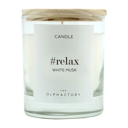 Свеча ароматическая RELAX - Белый Мускус, 40 ч Ambientair