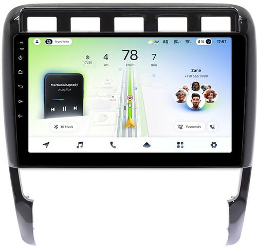 Магнитола для Porsche Cayenne 1 2002-2010 - Teyes CC4L-DTS монитор 9" IPS, Android 14, Быстрая, Snapdragon 662, CarPlay, 4G SIM-слот