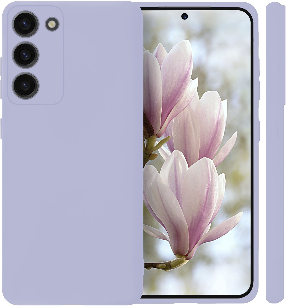 Мягкий Soft Touch чехол из силикона для SAMSUNG GALAXY S23 PLUS с бархатной подкладкой