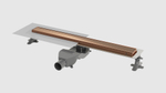 Душевой лоток Premium Linear 60см, нерж.сталь COPPER BRUSHED