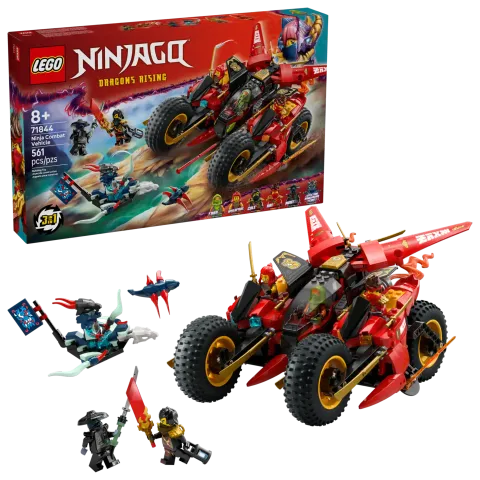Конструктор LEGO Ninjago 71844 Боевая машина ниндзя