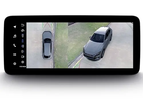 Магнитола для Lexus NX200, NX200t, NX300h 2014-2017 (джойстик-шайба) - Teyes LUX ONE 360 монитор 12.3" 2K QLED на Android 10, Быстрая, CarPlay, 4G SIM-слот, 4 камеры в комплекте