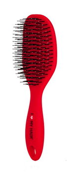 Щетка ILMH "Spider Soft" 1502 красная матовая L