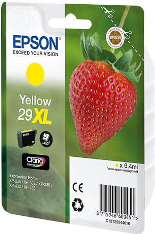 Epson Strawberry 29XL Y Подлинный Желтый 1 шт C13T29944010