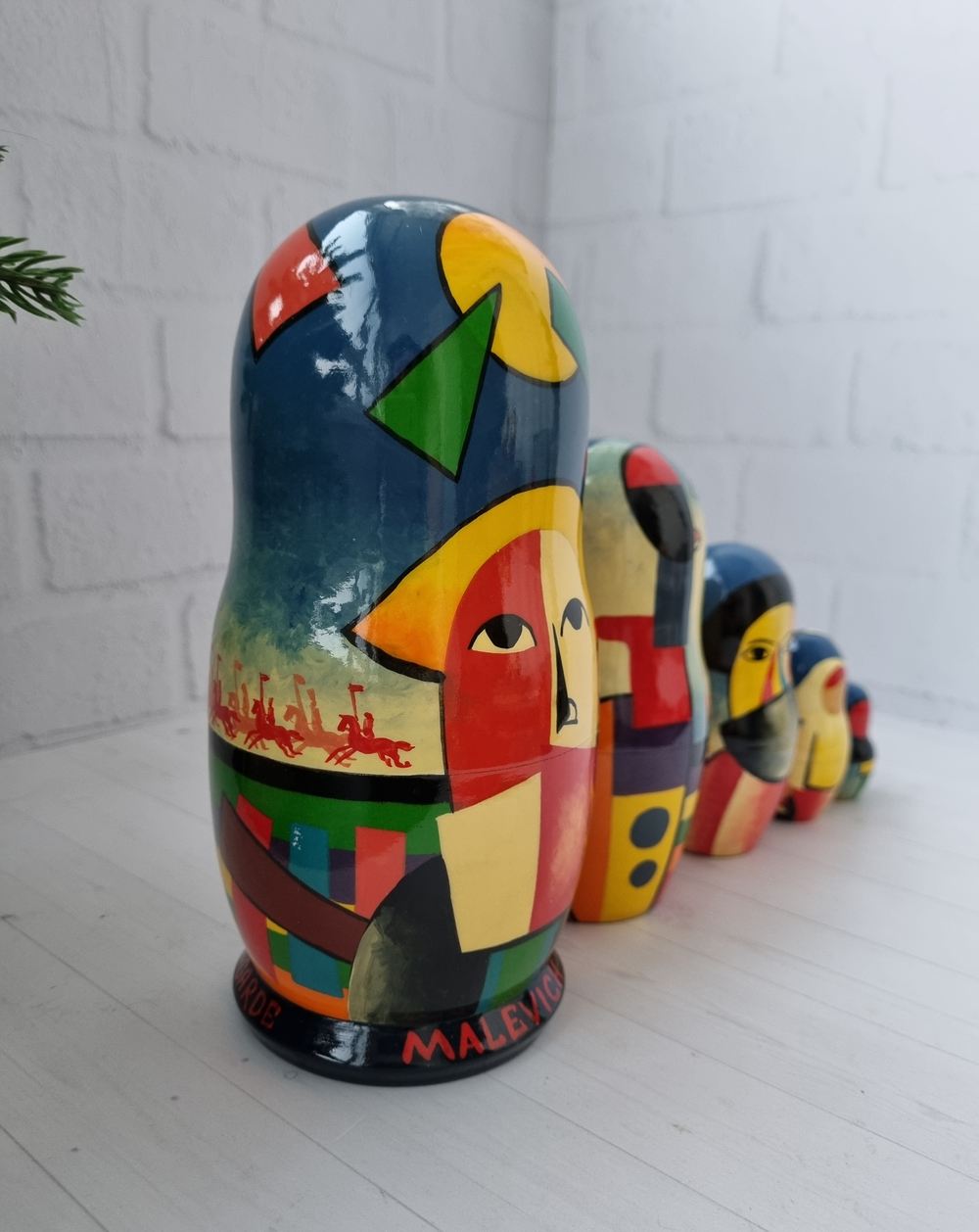 Матрёшка 5м 18см Малевич