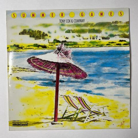 Винтажная виниловая пластинка LP Tony Cox and Company Summer Games (Germany 1986)