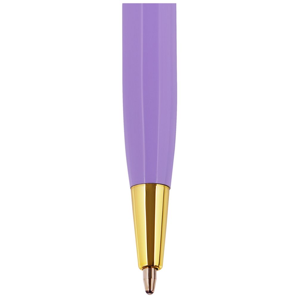 Ручка шариковая автоматическая MESHU "Lilac jewel" синяя, 1,0мм