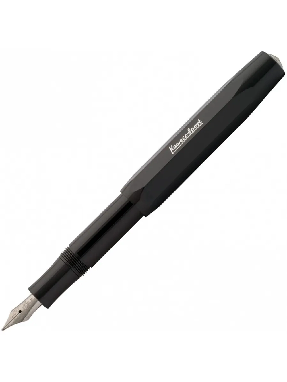 Перо Kaweco Skyline F 0.7мм черный стальной (10001111)